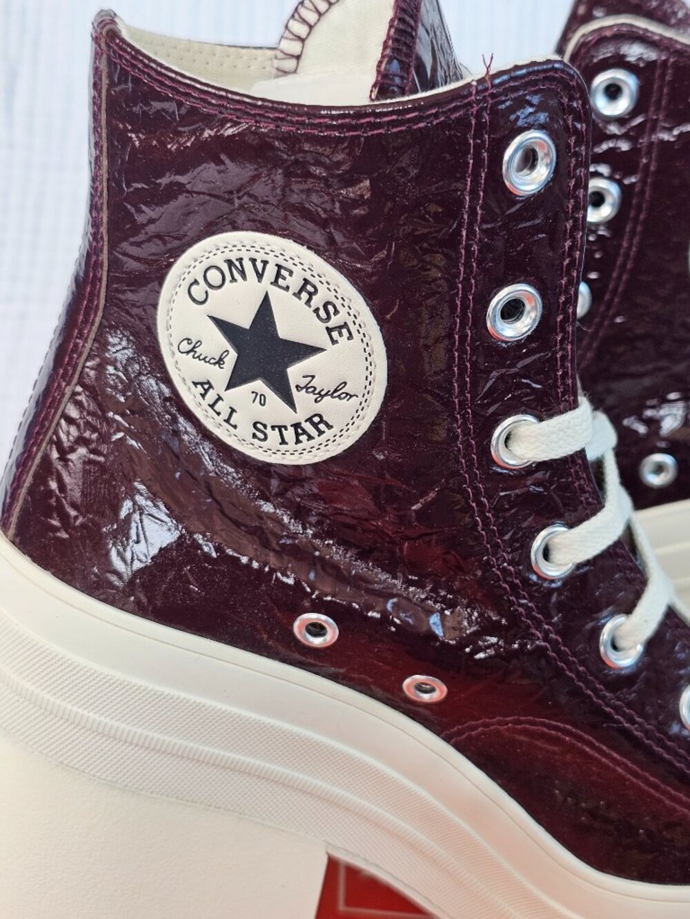 😍NWT😍 Converse Chuck 70 De Luxe Heel | Bloodstone | Women's 8